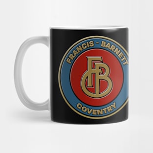 Francis Barnett Motorcycle Logo Mug